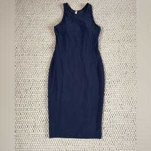 lululemon Brunch and Back Dress Stone Blue 10